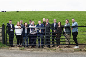 Group Picture at the at the launch of The CliBeef project at AFBI in Hillsborough