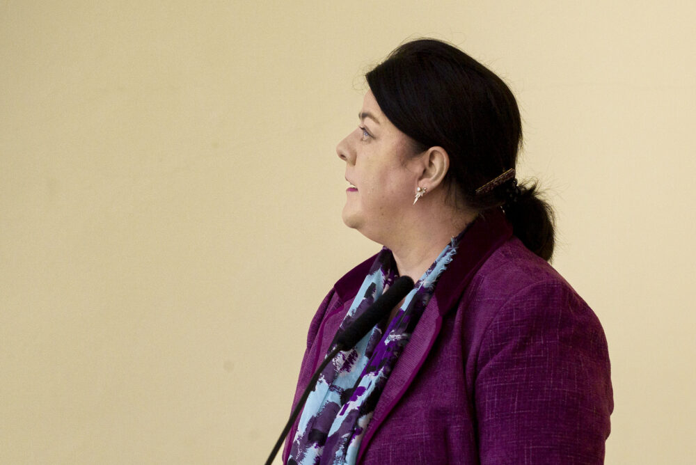 Anne Kinsella presenting at the Teagasc Outlook Conference 2025