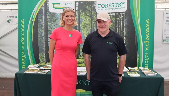 Forest and Energy Sustainable Living Section at the Tullamore Show 2023