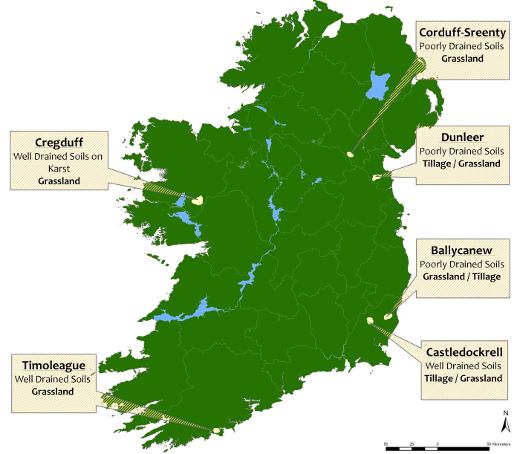 Hotspot Map of Catchments