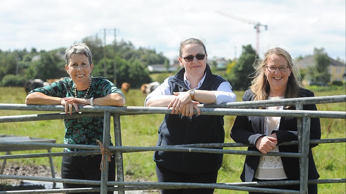 Photo caption: Dr Orla Flynn, President of ATU, Dr Edna Curley, Principal of Mountbellew Agricultural College and Dr Joanne Gallagher, Head of the Faculty of Science and Health at ATU Donegal.