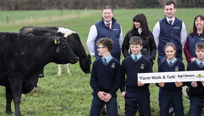 Excitement as students return to Agri Aware Farm Walk & Talk