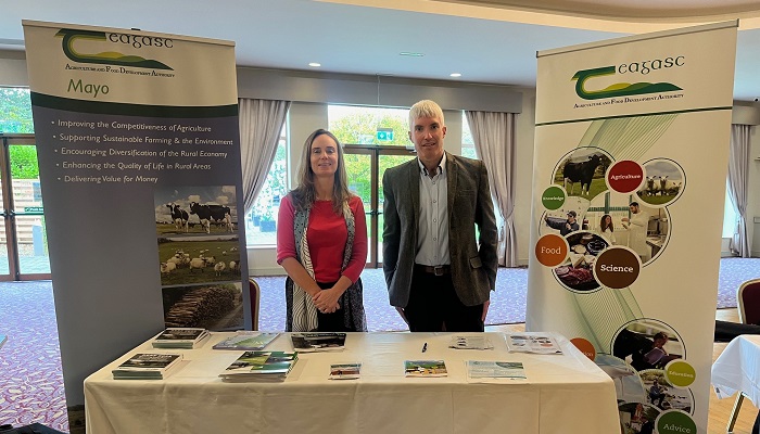 Aine Macken Walsh and Brendan Garry