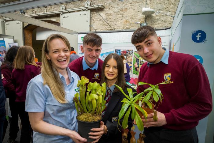 BTYSTE award winners at the Teagasc stand