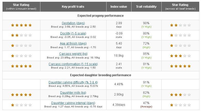Eurostar figures for bull