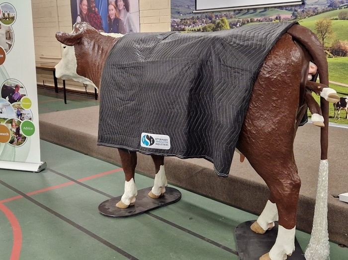 Calving simulator at Mountbellew