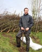 Photo of Clive Bright, an organic beef farmer from Ballymote, County Sligo