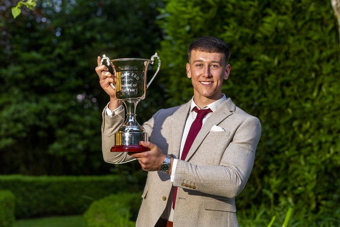 Danny Doyle is the Teagasc/FBD Student of the Year for 2023