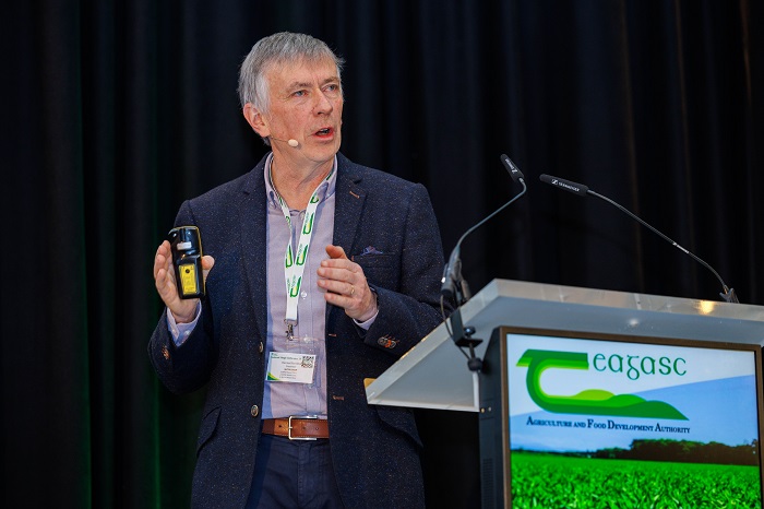 Dermot Forristal speaking from the Tillage Conference 2025