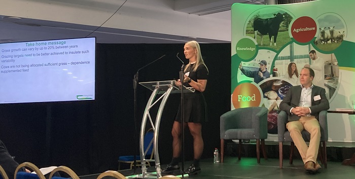 Dr Aine Murray speaking from the National Dairy Conference 2024.