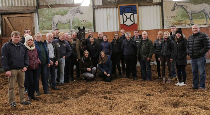 Equine Education Tour group
