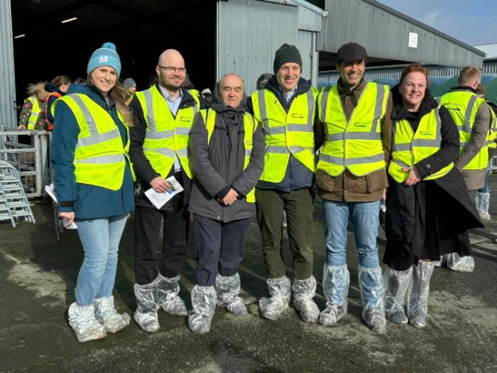 The Board of EUFRAS,  including Bernadette Bennett (left) and conference attendees, visited the Teagasc Animal and Grassland Research and Innovation centre,  Athenry, as part of the event