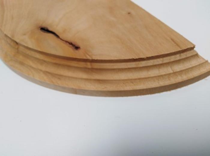 Example of result from CNC testing