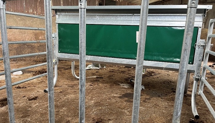 Figure 4: Recently purchased creep feeder on Eamon and Donnchadh McCarthy’s farm