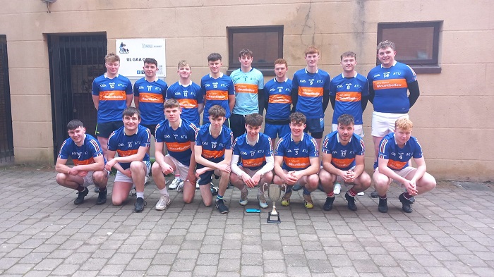The football 15s team from Mountbellew Agricultural College