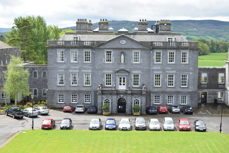 Front of old college