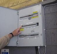 Electrical fuse board