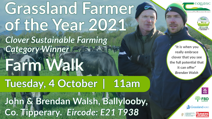 Promo image Grassland Farmer Walk October 4th
