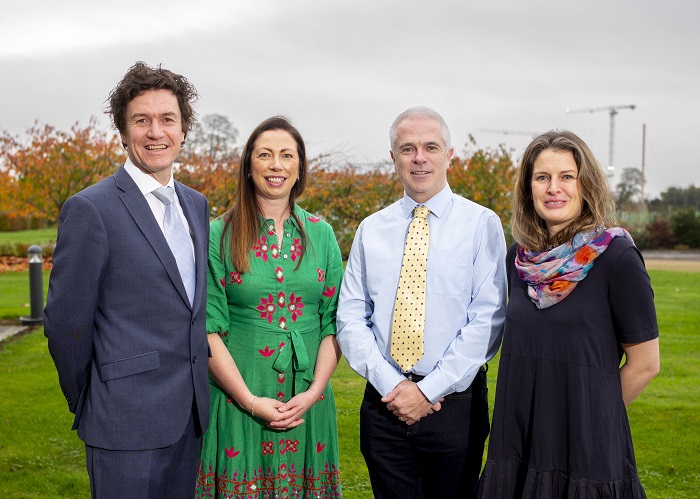 Dr. Daire Ó hUallacháin, Dr. Bridget Lynch, Dr Karl Richards, and Dr Saorla Kavanagh
