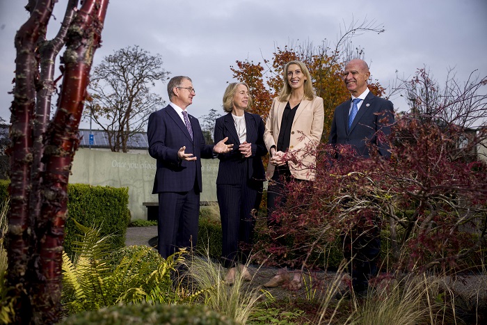 Professor Frank O'Mara, Dr Karen Daly, Deirdre Ryan and Dr Badi Besbes