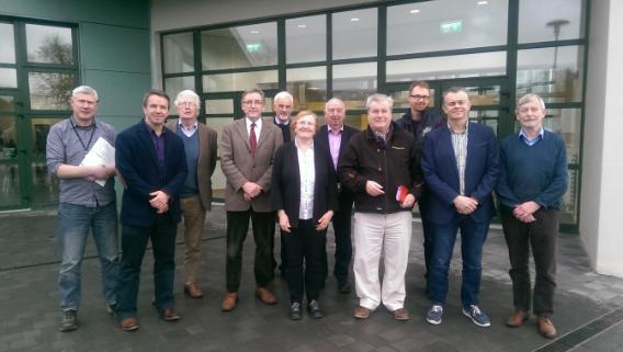 Group photo of new leaves working group