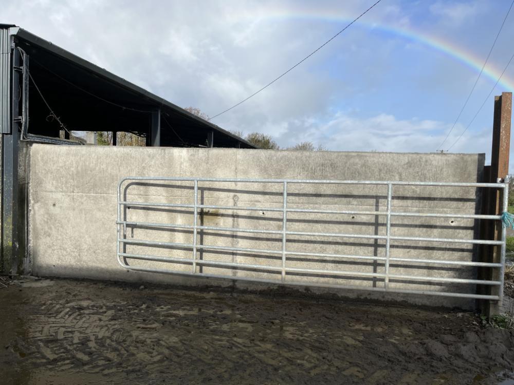 Wall repaired
