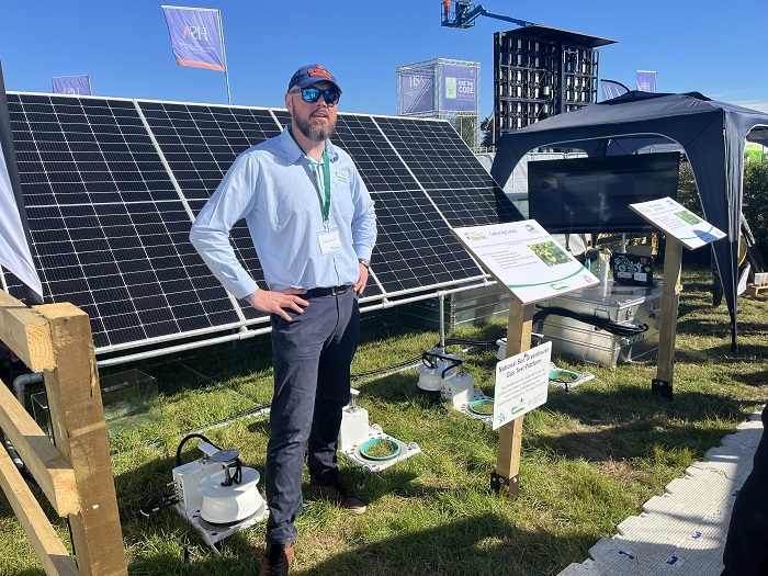 James Rambaud pictured at Ploughing 2024