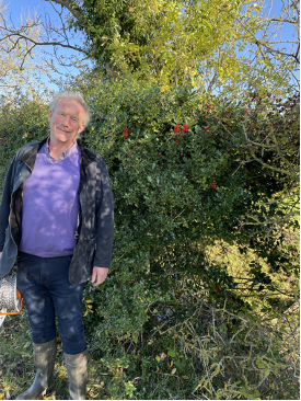 John Dunne pictured on his farm