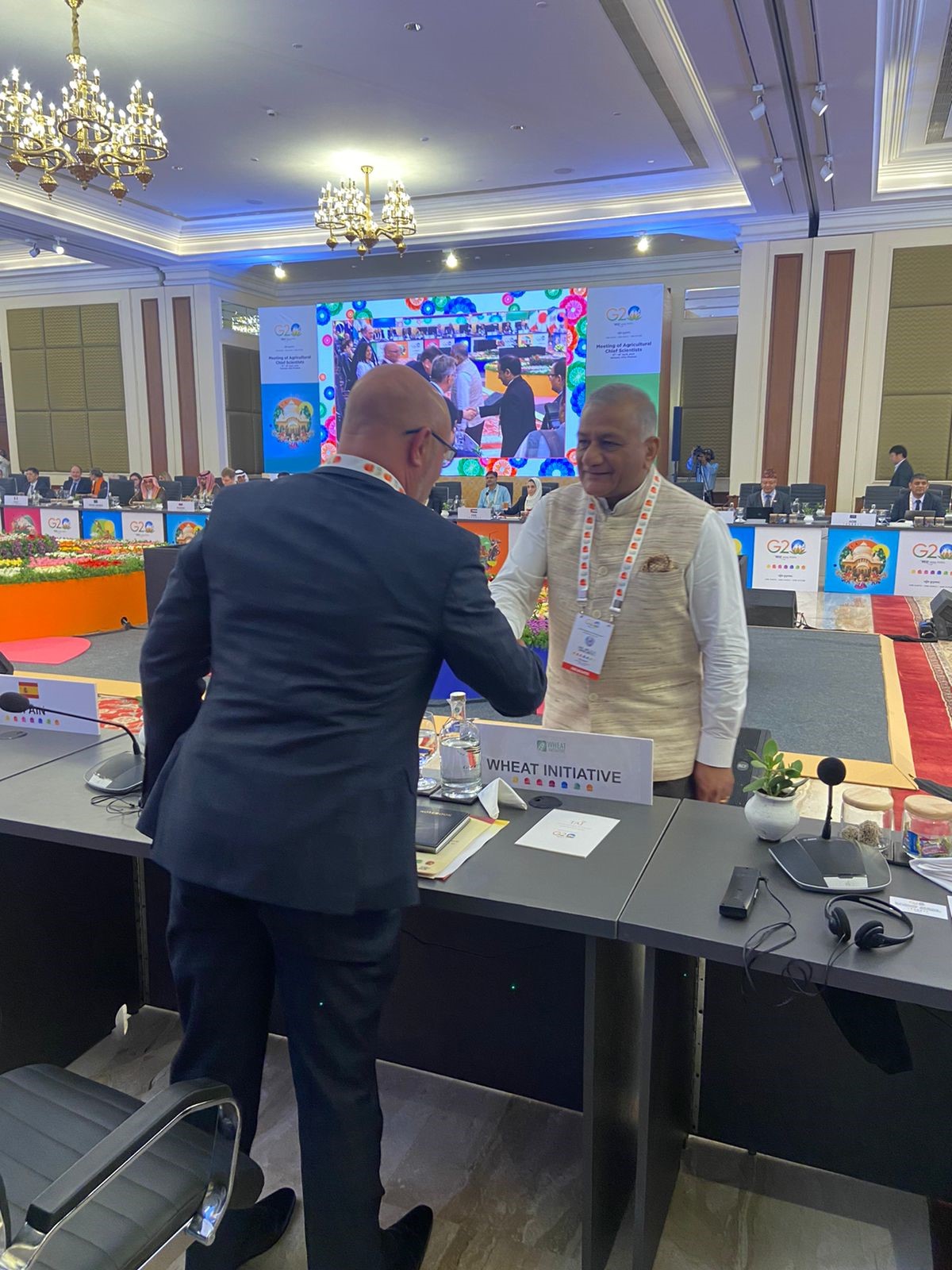 WHEAT INITIATIVE ADVOCATES FOR GLOBAL COORDINATION OF CROP RESEARCH DURING THE MACS-G20 MEETING