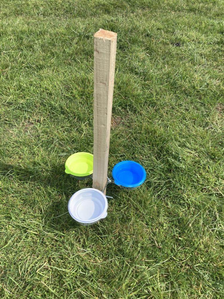 Pan trapping set up