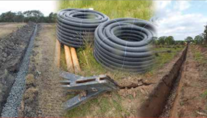 Increasing grass yield by draining land in the right areas and right way