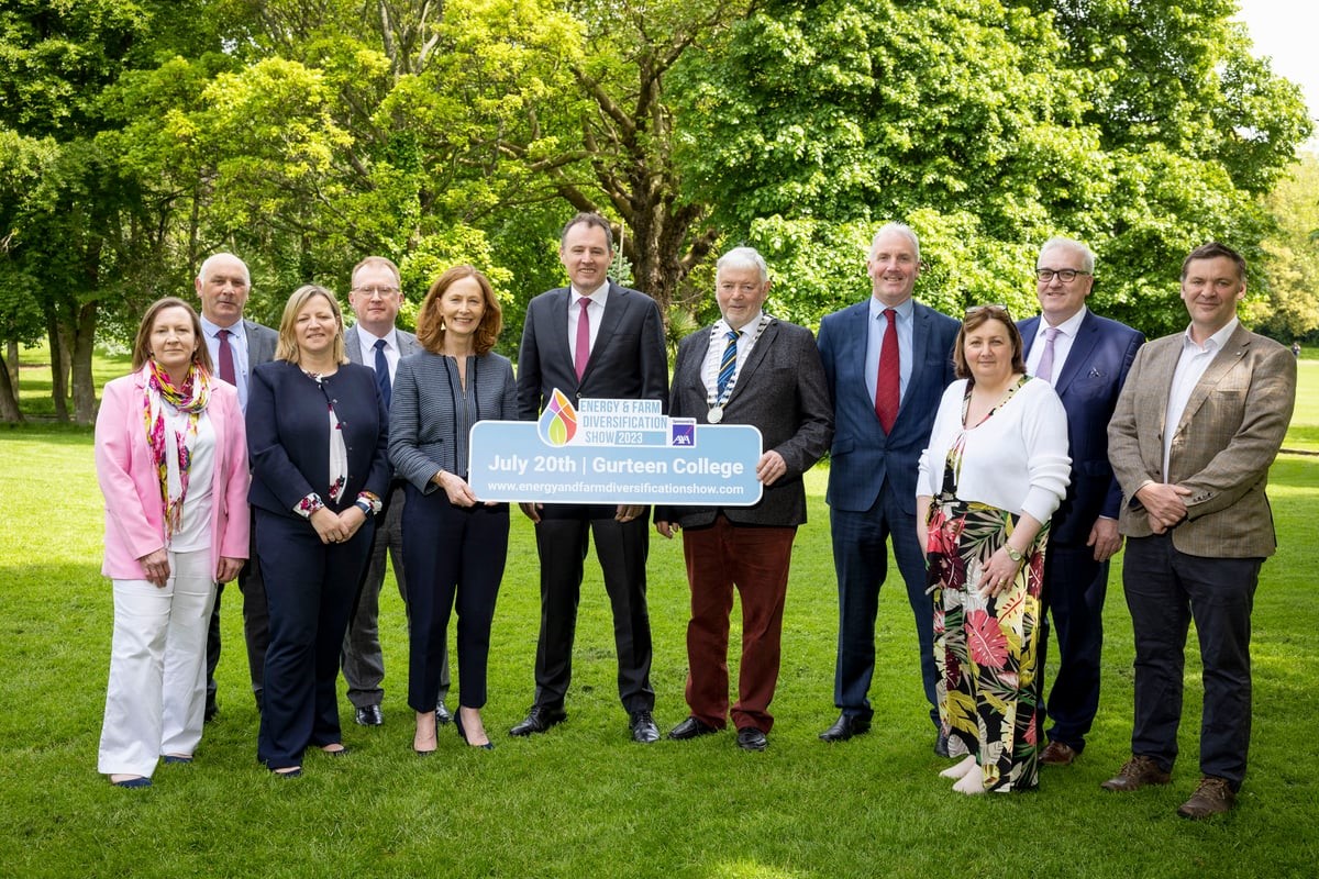 Minister McConalogue attends the launch of The Energy & Farm Diversification Show