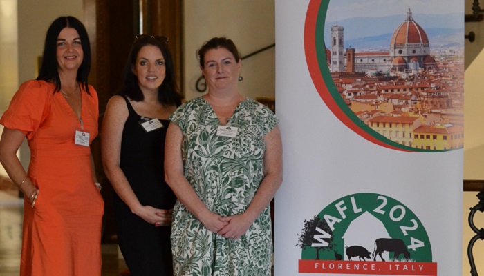 Laura Boyle Amy Quinn and and Keelin O Driscoll pictured at the WAFL International Conference