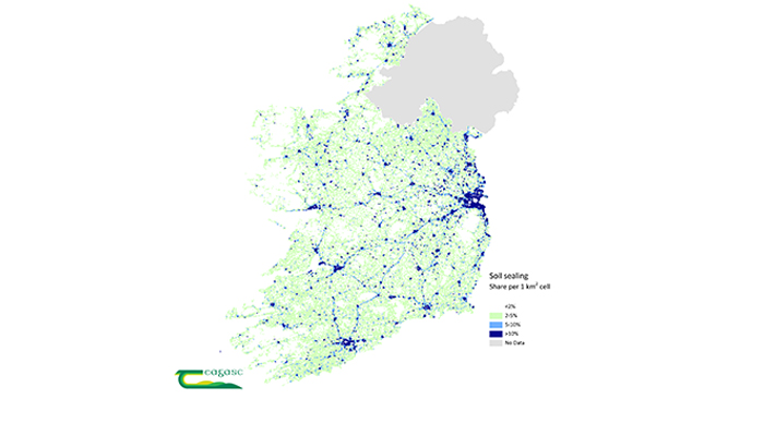 Soil Sealing in Ireland