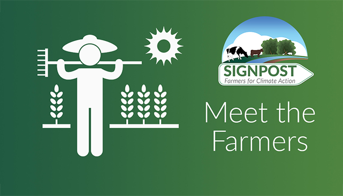 Signpost - Meet the farmer John Joe Fitzgerald