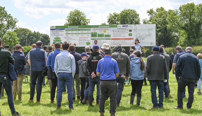 The grassland improvements at the Tipperary Dairy Calf to Beef Demonstration Farm