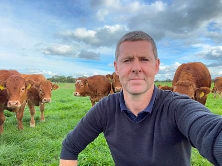Controlling docks with Future Beef farmer Michael McGuigan