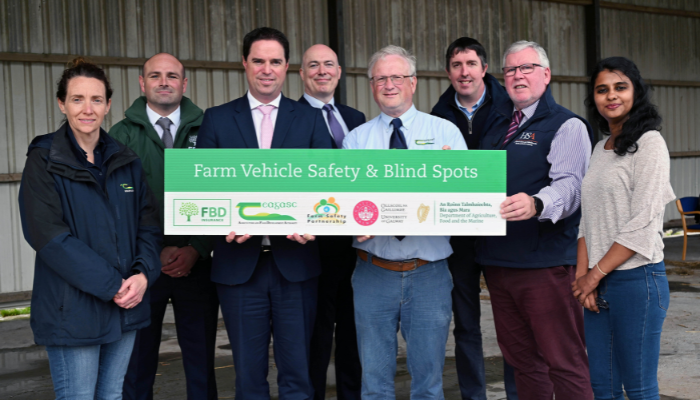 Minister Heydon launches farm Vehicle Safety and Blind Spots Video