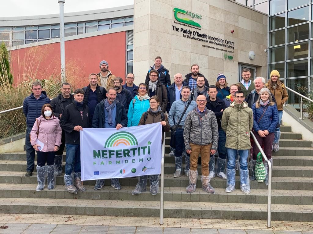 Teagasc hosts NEFERTITI cross visit