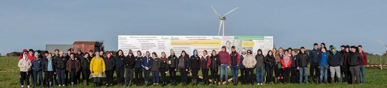 Agri students at open day