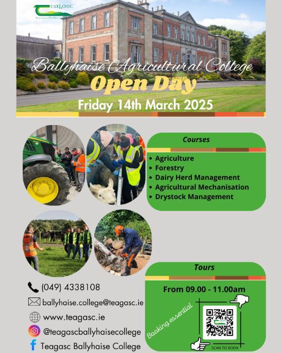 College Open Day Poster