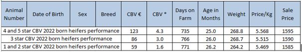 CBV and finishing performance for 2024