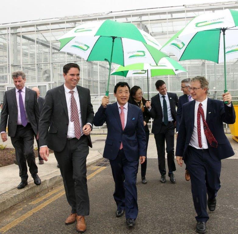 Director-General of the Food and Agriculture Organization, United Nations, Italy, Dr Qu Dongyu, visits Teagasc Ashtown