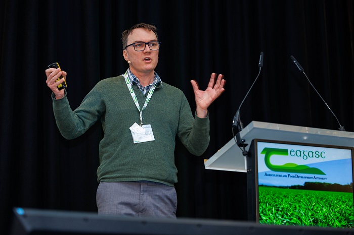 Robert McDougall pictured at the Teagasc National Tillage Conference