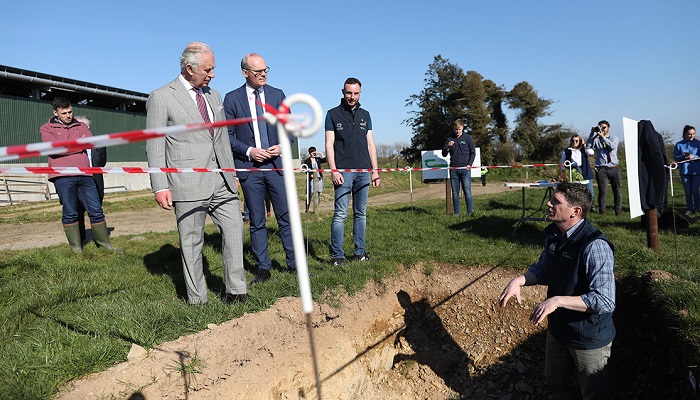 Royal Visit to Signpost Farm