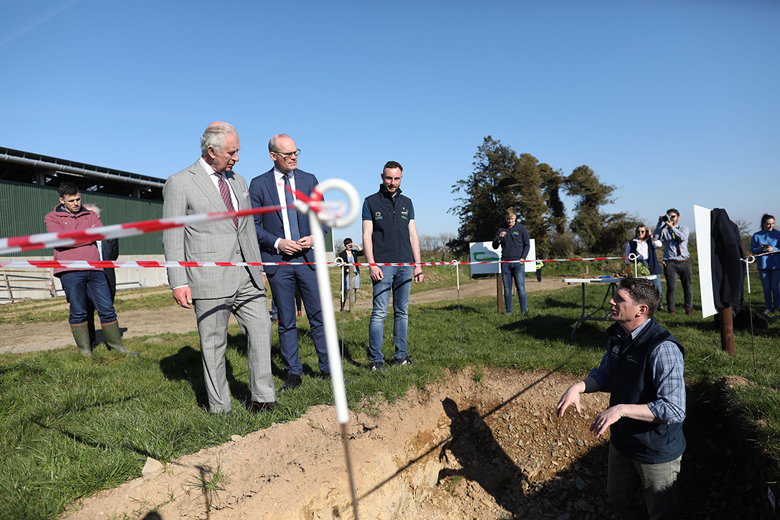 Royal Visit to Signpost Farm