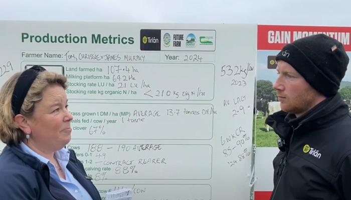 Preparing for breeding with Teagasc/Tirlán Future Farmer, Tom Murphy