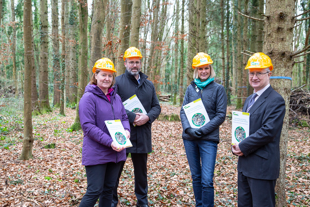 Minister Hackett launches Teagasc Guide to Harvesting and Selling Timber