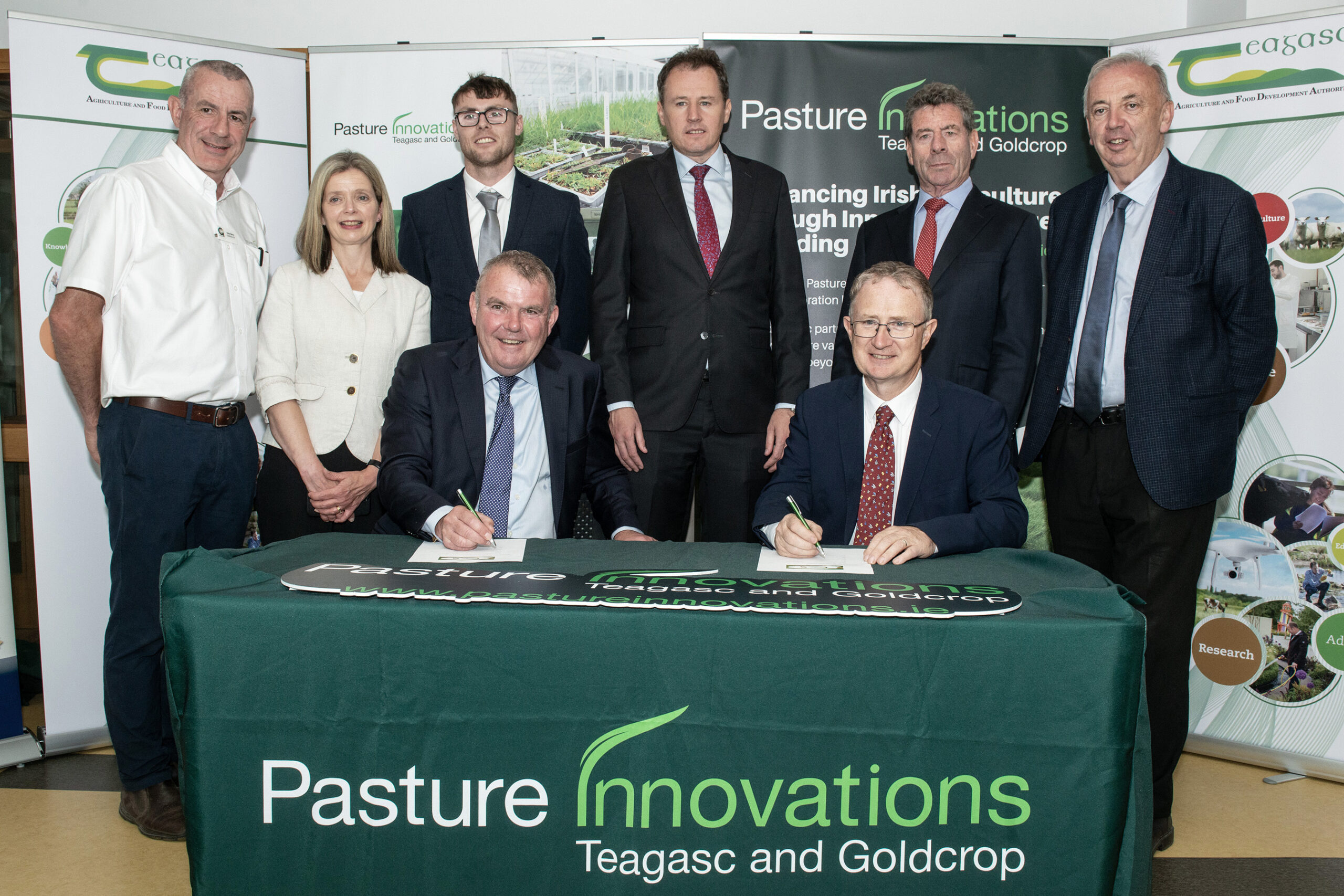 Pasture Innovations - Teagasc and Goldcrop new long-term Grass and Clover Genetic improvement programme launched