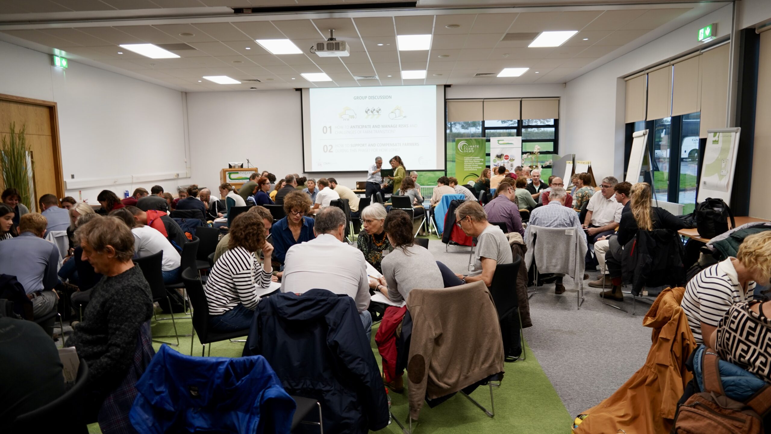 ClieNFarms and ClimateFarmDemo projects hold joint annual meeting in Cork